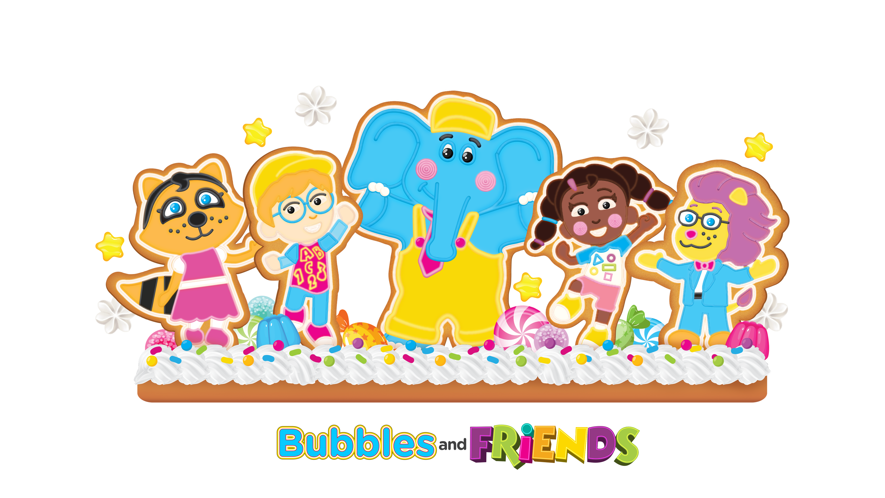 Bubbles - andmary メニーアニマルズtee Holiday Apparel – Bubbles and Friends