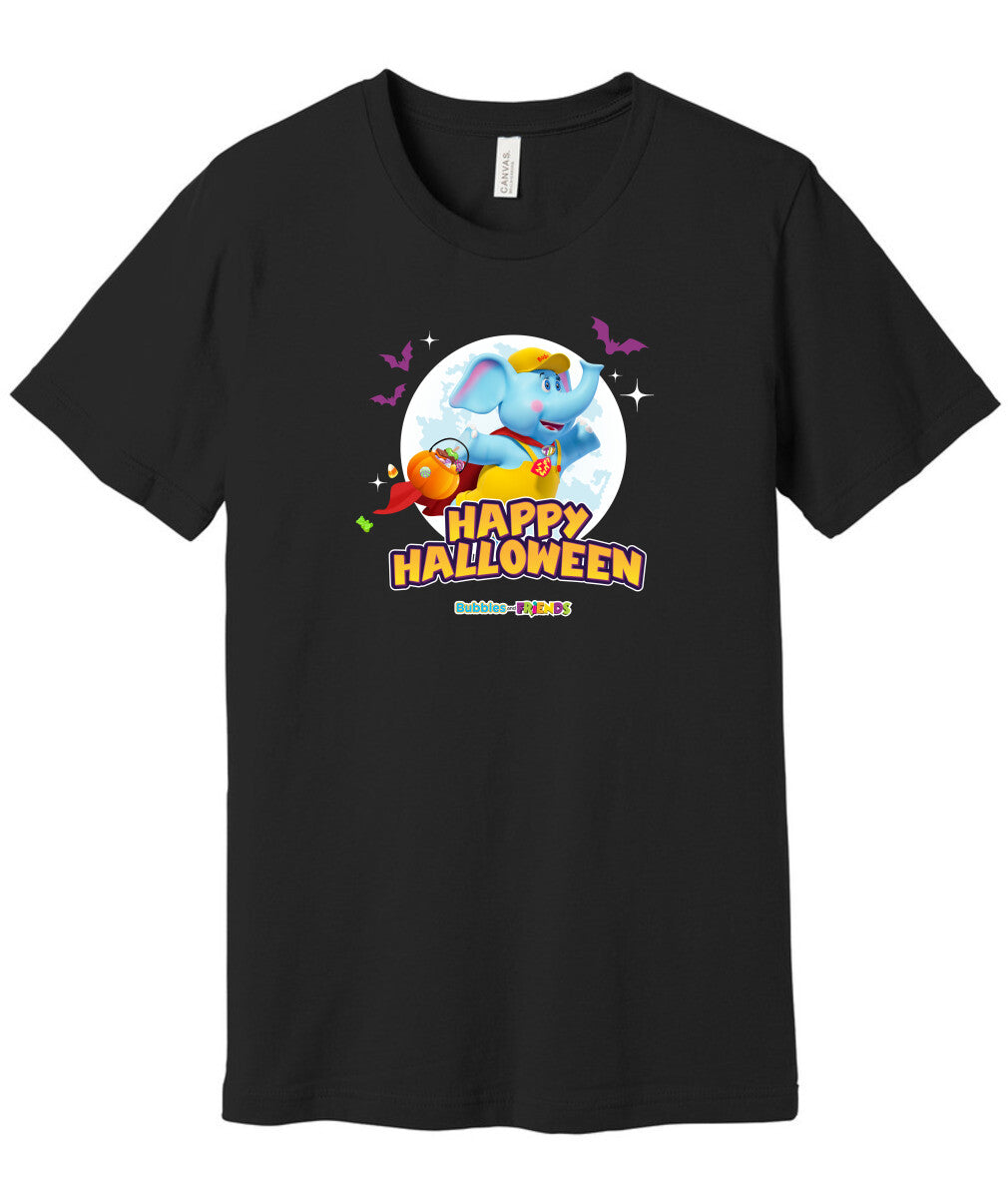 Bubbles and Friends - Halloween Collection Bubbles Adult T-Shirt