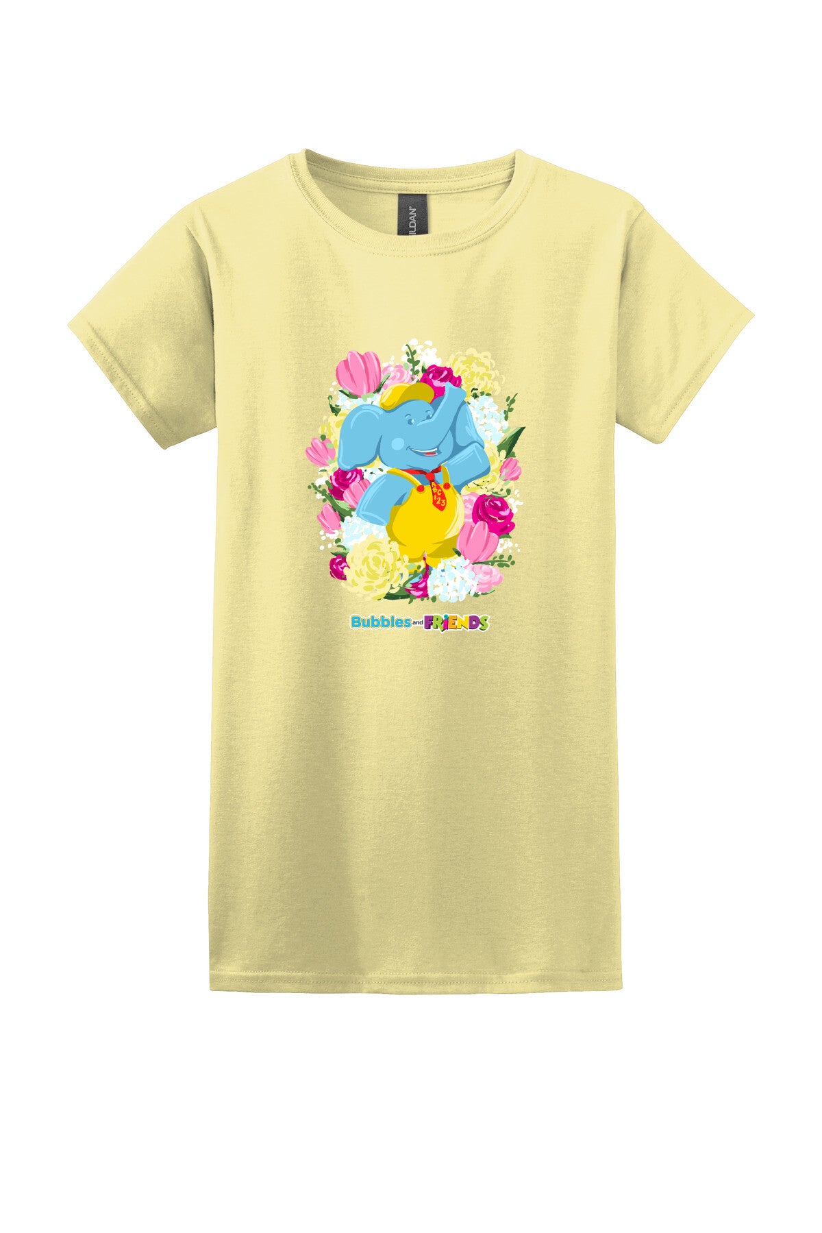 Bubbles & Friends Mothers Day Flowers Women's T-Shirt