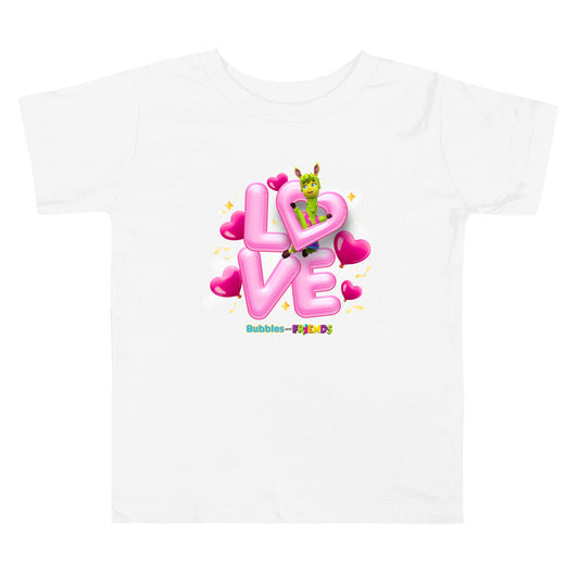 Bubbles & Friends Phoebe Love Toddler T-Shirt