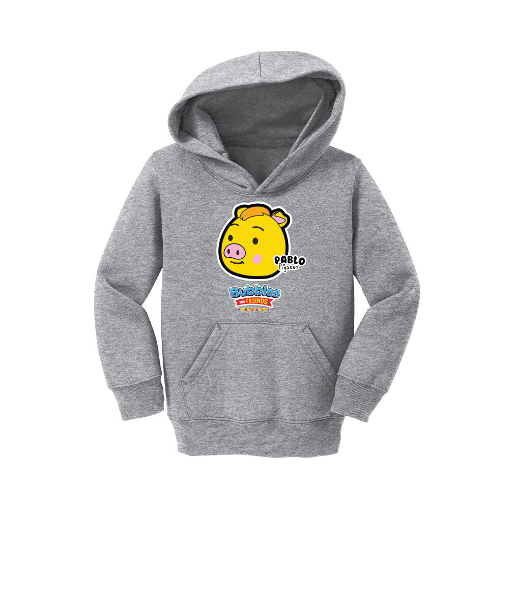 Bubbles & Friends- Friends from Happyville 'Pablo' Toddler Fleece Pullover Hoodie