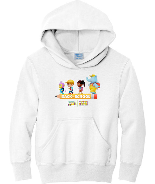 Bubbles & Friends BTS Pencil Walk Children's Hooded Sweatshirt