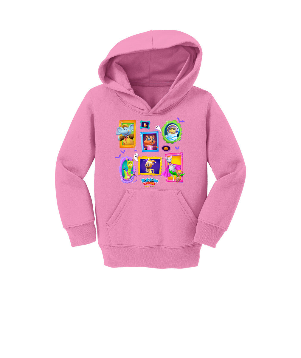Bubbles & Friends Halloween Toddler Core Fleece Hoodie