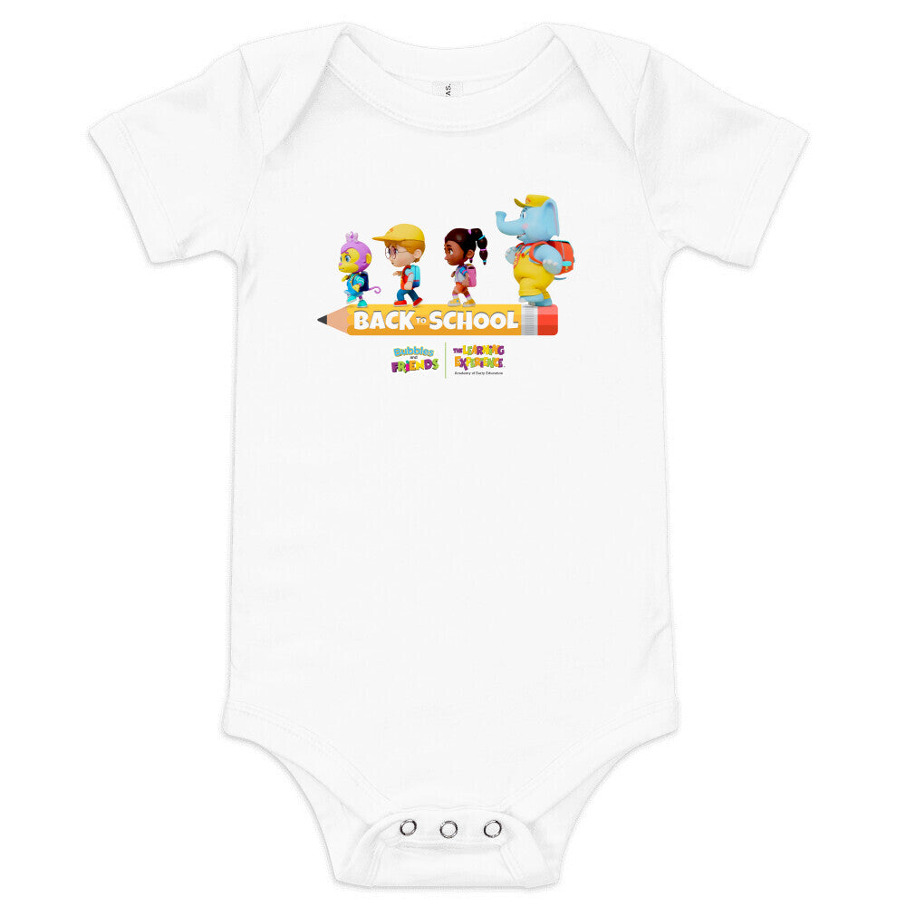 Bubbles & Friends BTS Pencil Walk Onesie