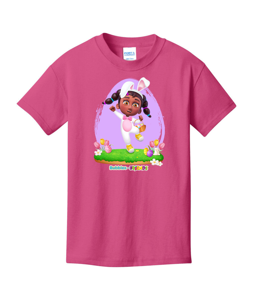 Bubbles & Friends Easter Izzy Childrens T-Shirt