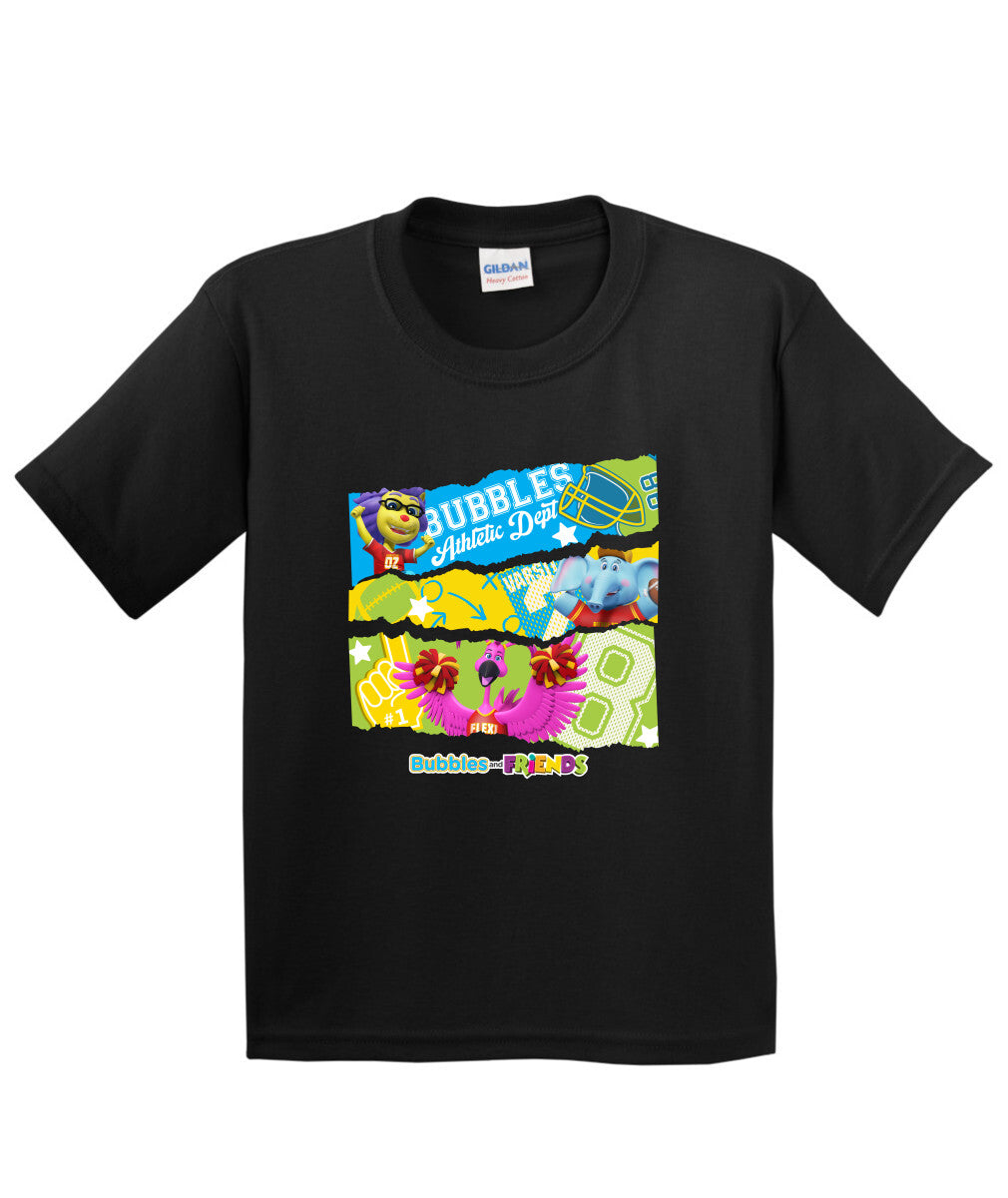 Bubbles and Friends - Varsity Collection #1 Team Children T-Shirt