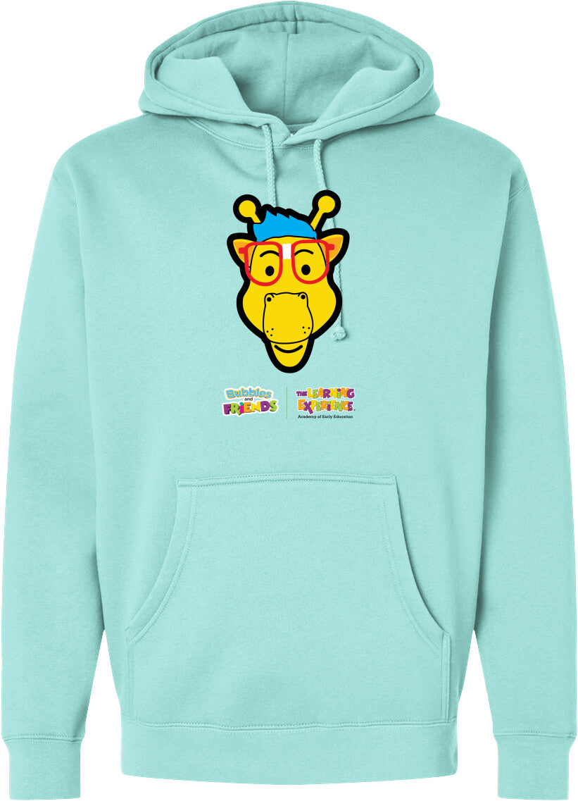 Bubbles & Friends- Friends from Happyville 'Technical' Midweight Hooded Sweatshirt- Unisex