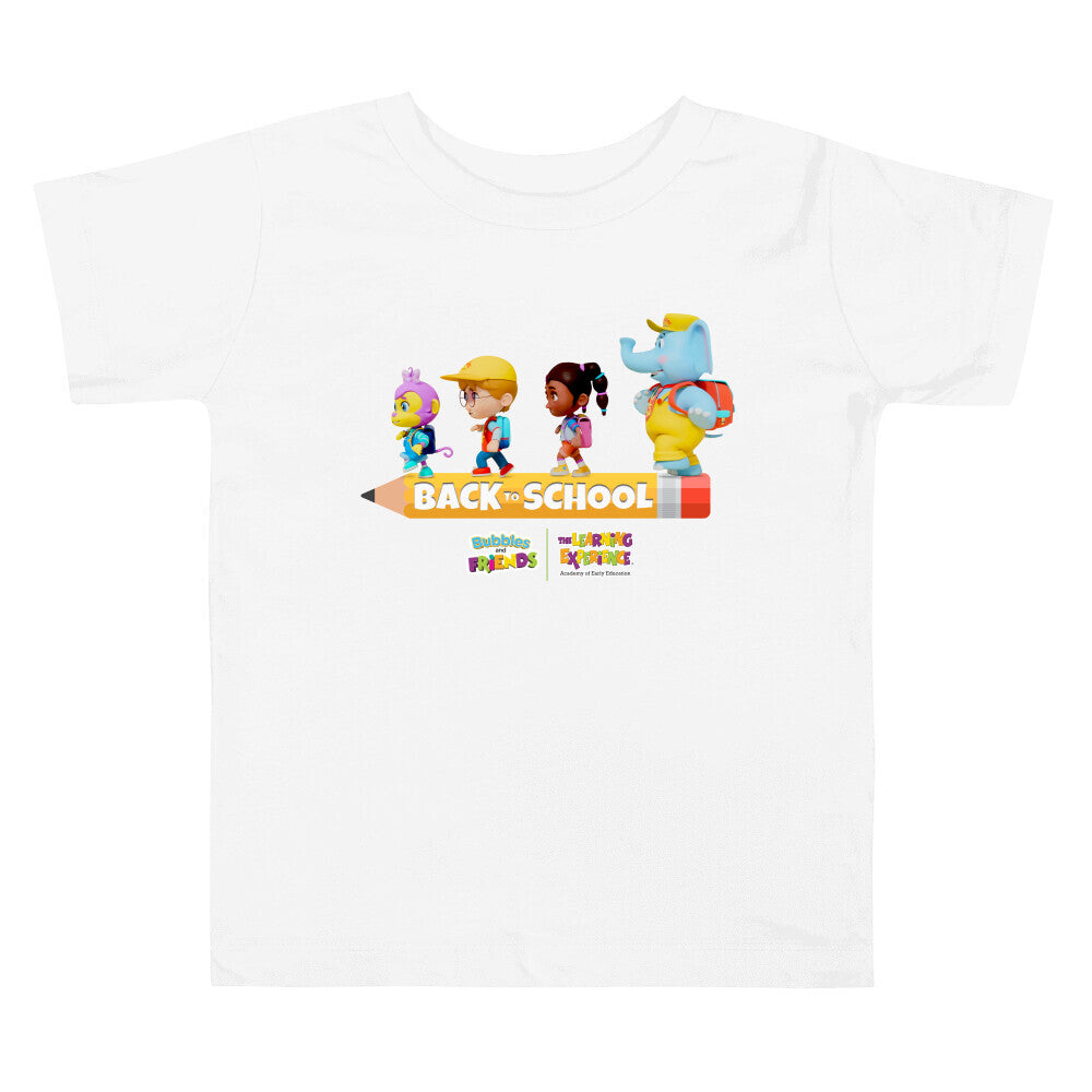 Bubbles & Friends BTS Pencil Walk Toddler T-Shirt