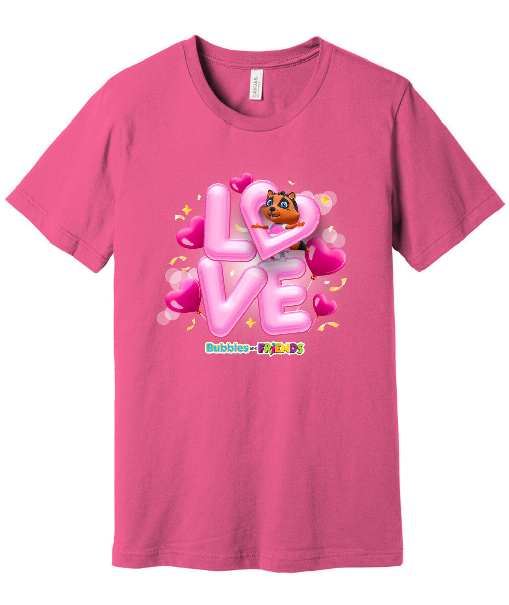 Bubbles & Friends Love Penny Unisex/Adult T-Shirt