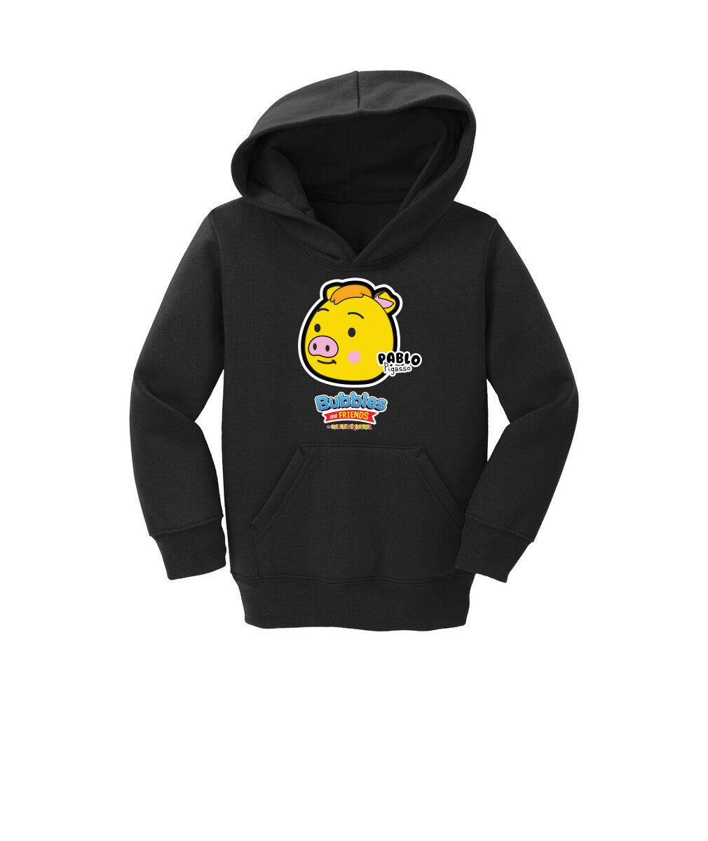 Bubbles & Friends- Friends from Happyville 'Pablo' Toddler Fleece Pullover Hoodie