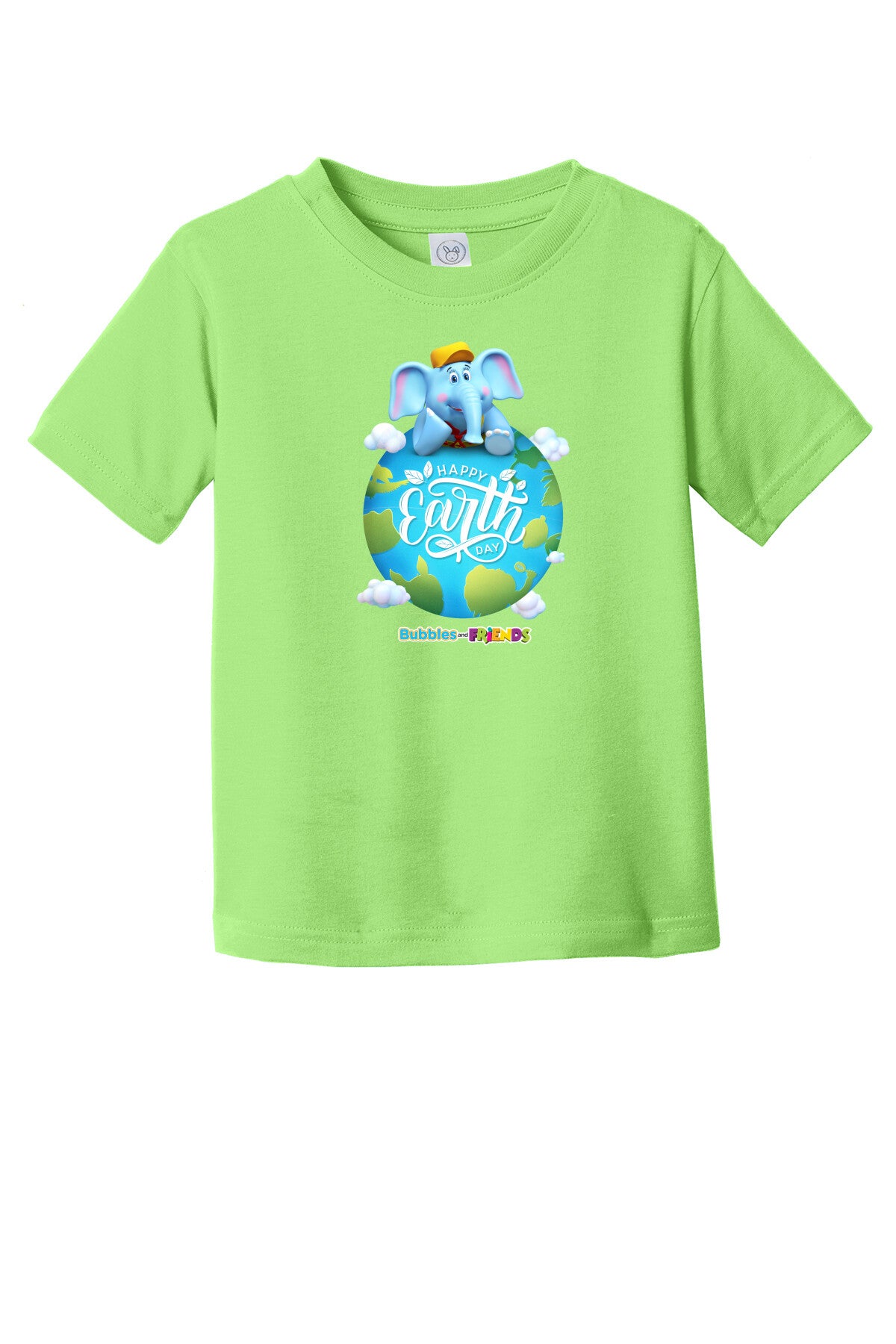 Bubbles & Friends Earth Day Planet Toddler T-Shirt