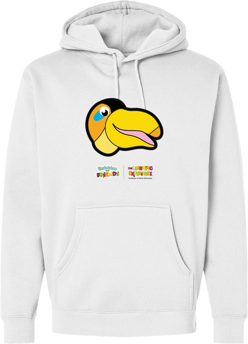 Bubbles & Friends- Friends from Happyville 'Two Plus' Midweight Hooded Sweatshirt- Unisex