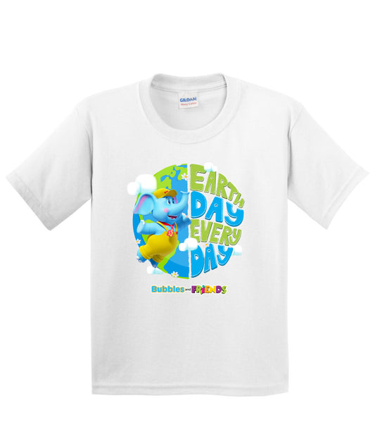 Bubbles & Friends Earth Day Everyday Children's Tee