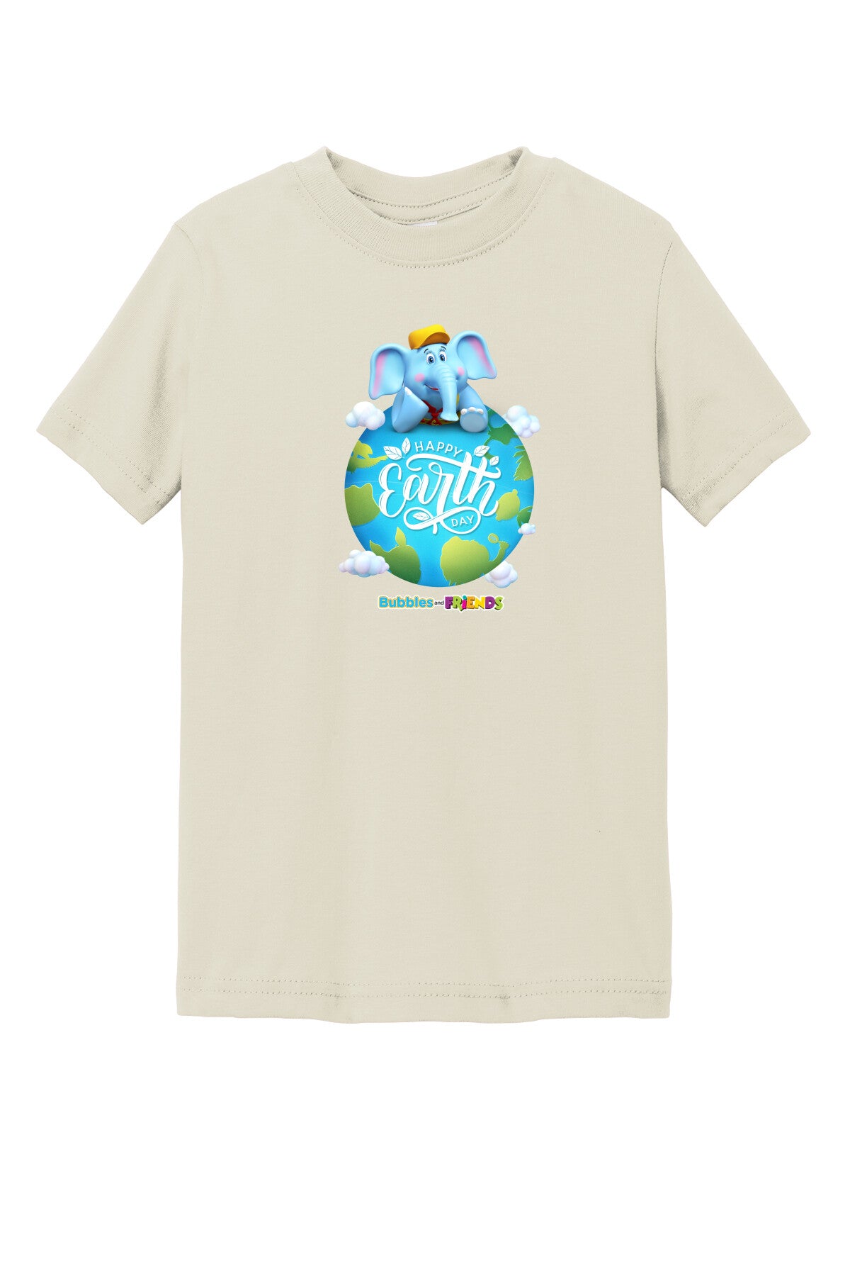 Bubbles & Friends Earth Day Planet Toddler T-Shirt