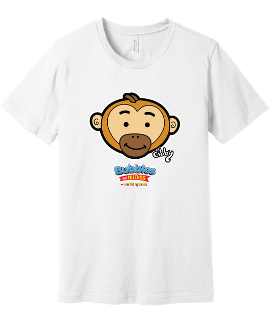 Bubbles & Friends- Friends from Happyville Gibby Gibbon Unisex Tee