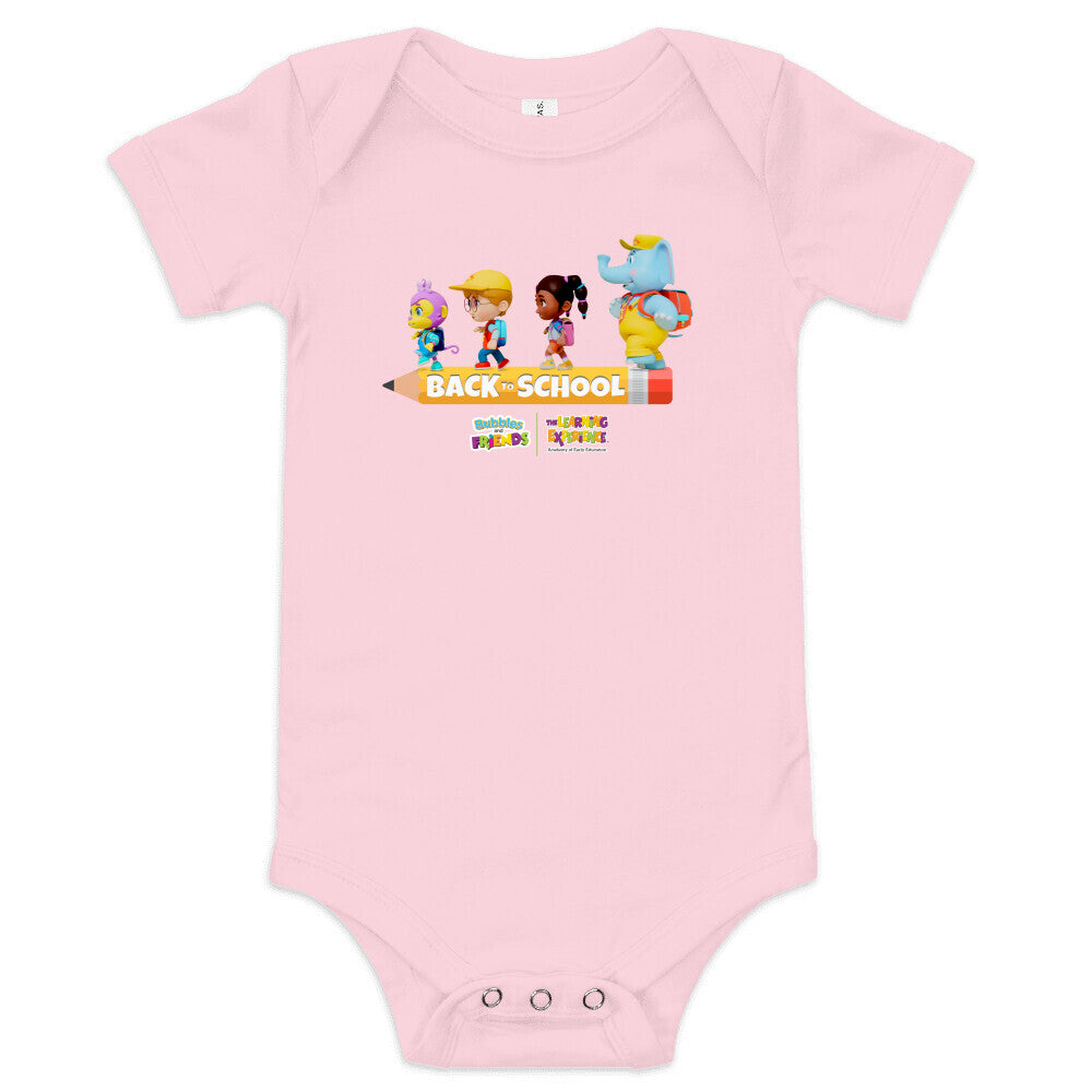 Bubbles & Friends BTS Pencil Walk Onesie