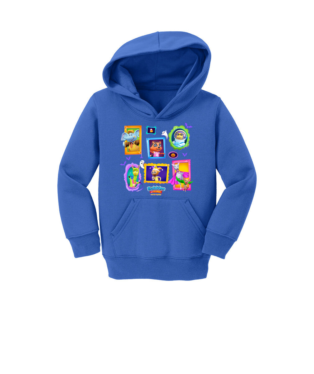 Bubbles & Friends Halloween Toddler Core Fleece Hoodie