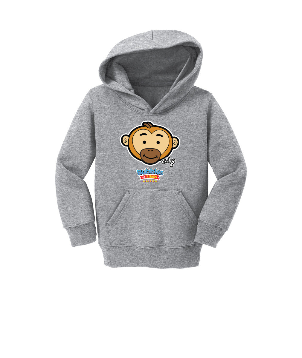 Bubbles & Friends- Friends from Happyville 'Gibby' Toddler Core Fleece Pullover Hoodie