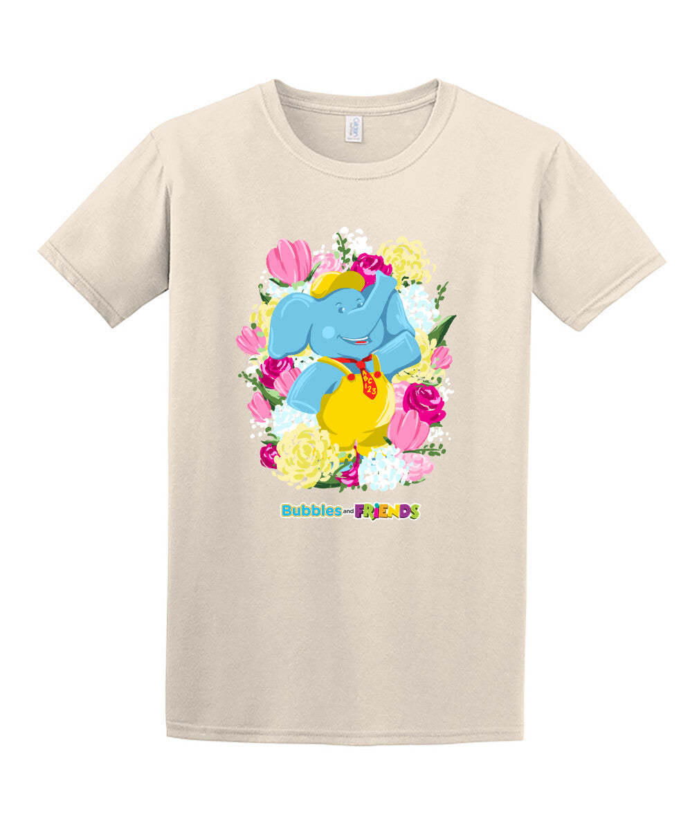 Bubbles & Friends Mothers Day Flowers Unisex T-Shirt