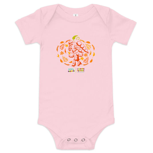 Bubbles & Friends Fall Collection with Izzi Onesie