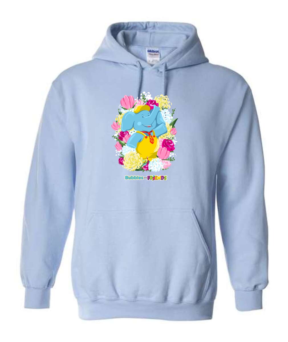 Bubbles & Friends Mothers Day Flowers Unisex Hoodie