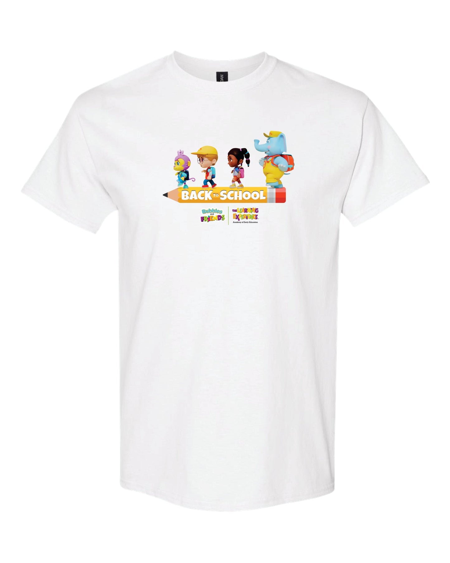 Bubbles & Friends BTS Pencil Walk Adult T-Shirt