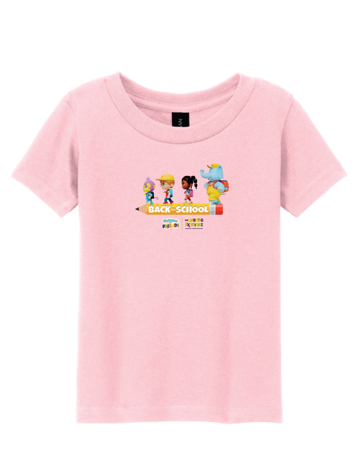 Bubbles & Friends BTS Pencil Walk Toddler T-Shirt