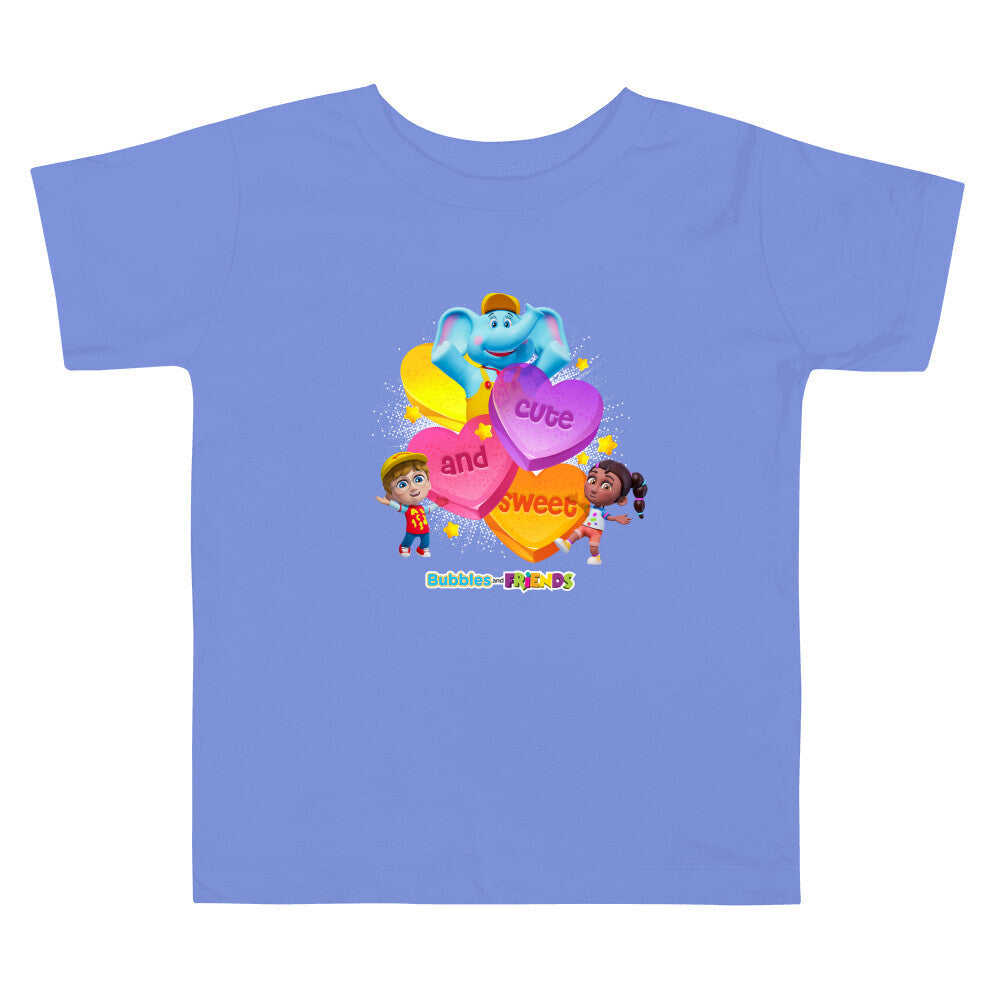 Bubbles & Friends Cute and Sweet Toddler T-Shirt
