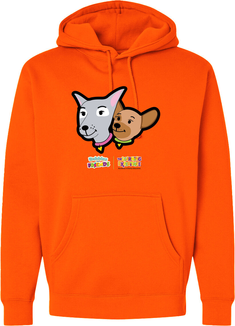 Bubbles & Friends- Friends from Happyville 'Grace & Charity' Midweight Hooded Sweatshirt- Unisex