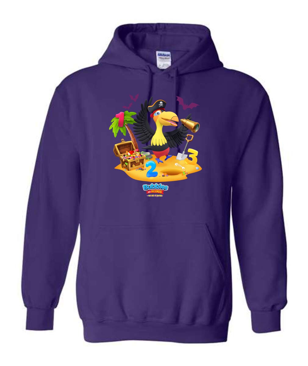 Bubbles & Friends Halloween Two Plus Unisex Hoodie