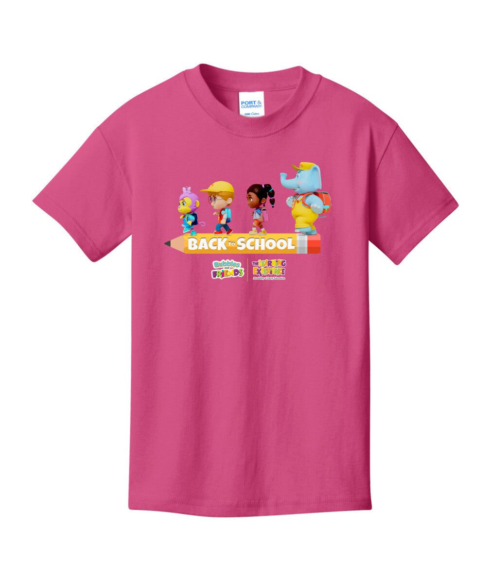 Bubbles & Friends BTS Pencil Walk Children's T-Shirt