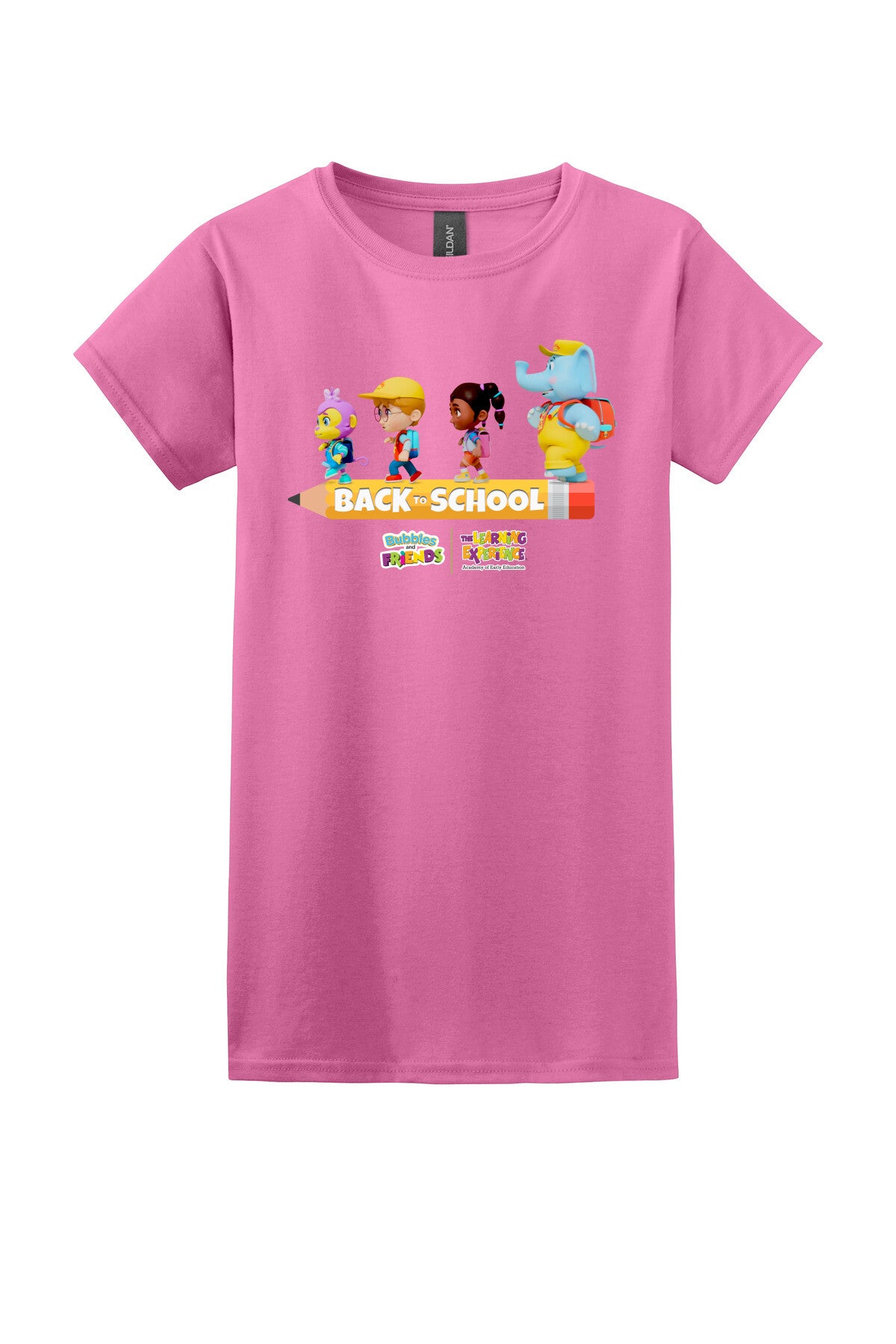 Bubbles & Friends BTS Pencil Walk Women's T-Shirt