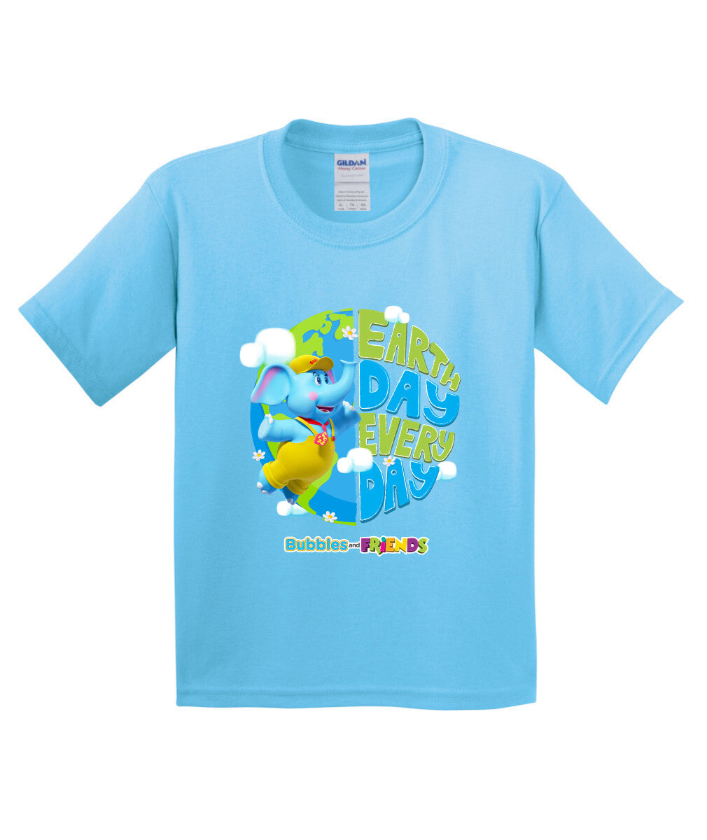 Bubbles & Friends Earth Day Everyday Children's Tee