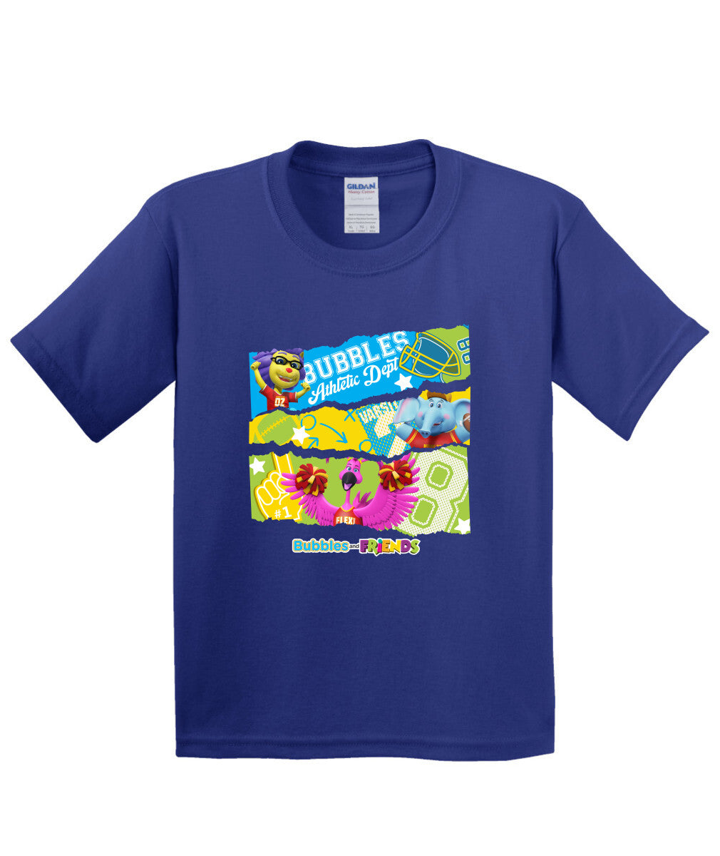 Bubbles and Friends - Varsity Collection #1 Team Children T-Shirt