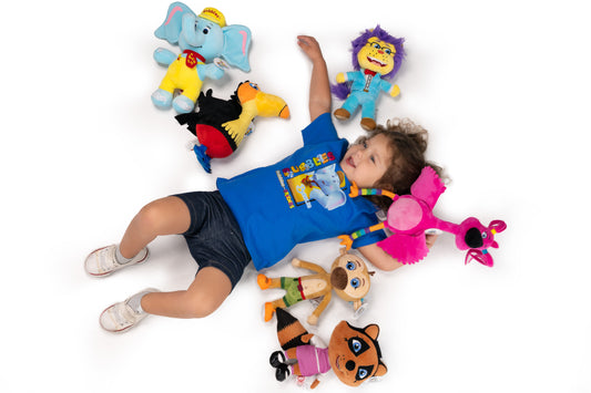 Character Plush Bundle- Set of 6