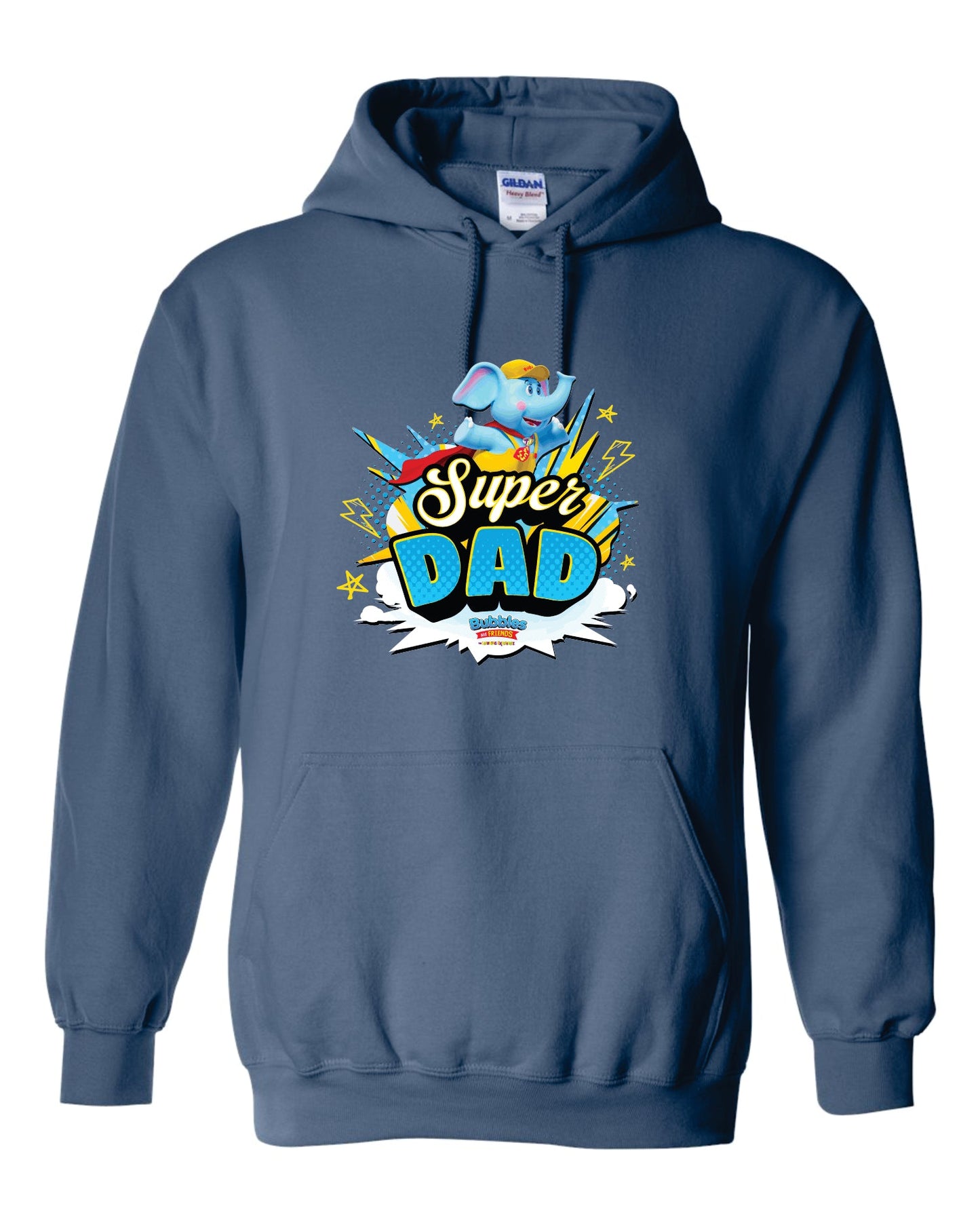 Bubbles & Friends Super Dad Unisex Hoodie
