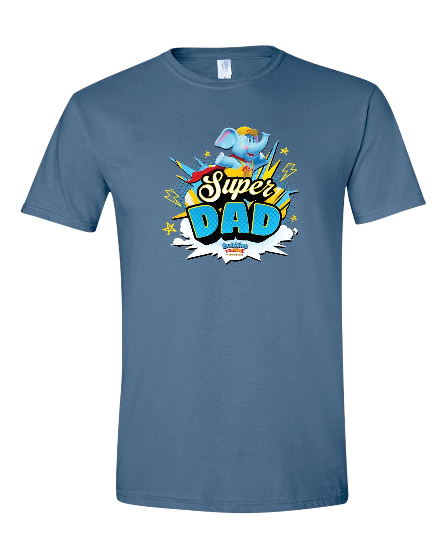 Bubbles & Friends Super Dad Unisex T-Shirt