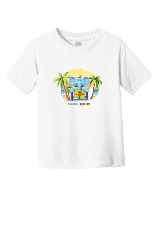 Bubbles & Friends Summer Beach Toddler T-Shirt