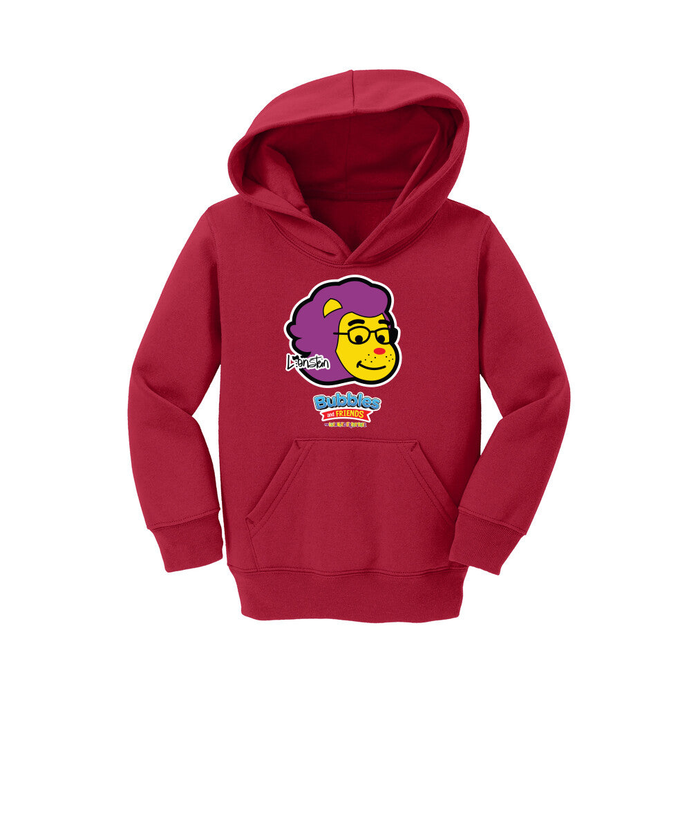 Bubbles & Friends- Friends from Happyville 'Lionstein' Toddler Fleece Pullover Hoodie