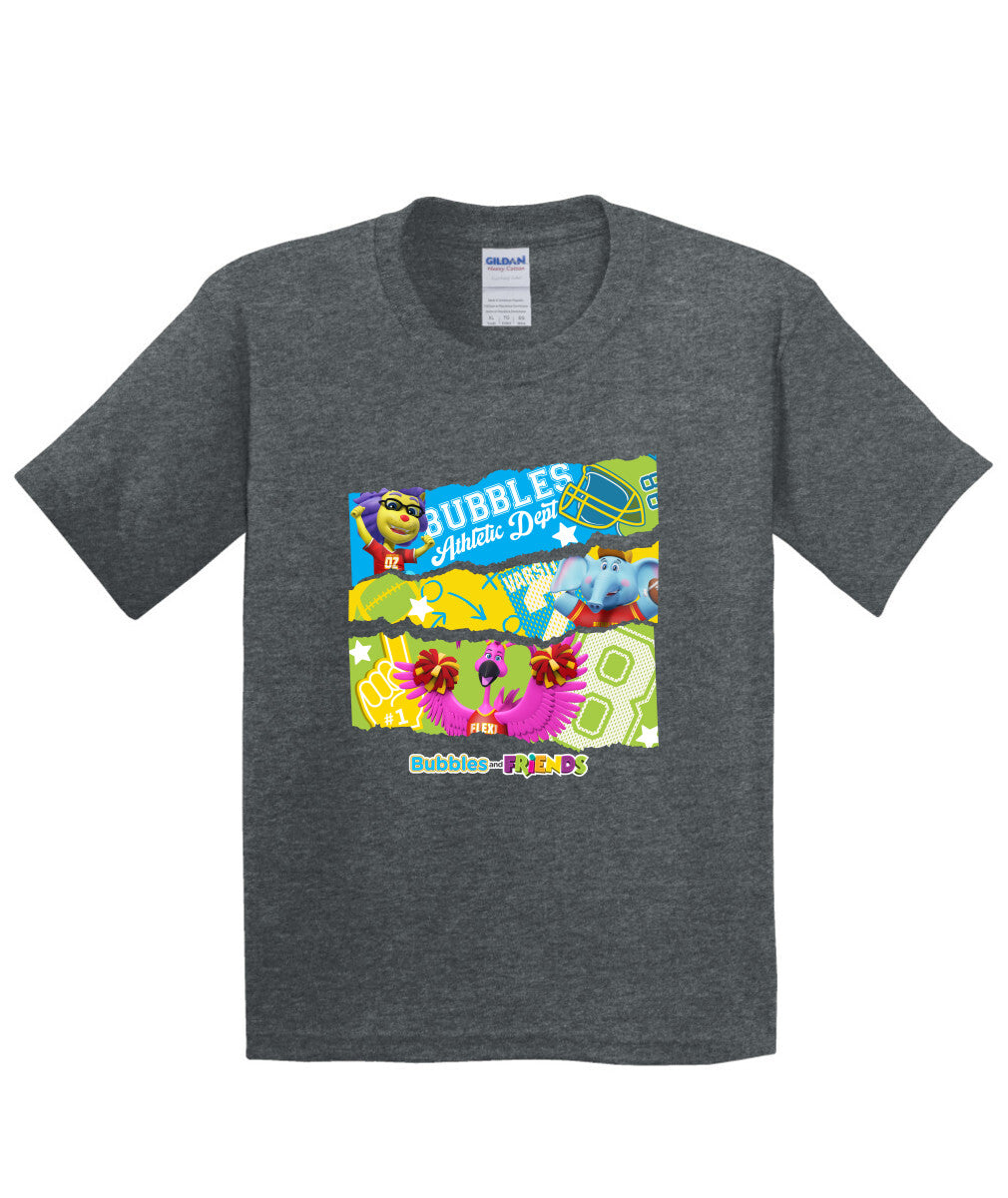 Bubbles and Friends - Varsity Collection #1 Team Children T-Shirt
