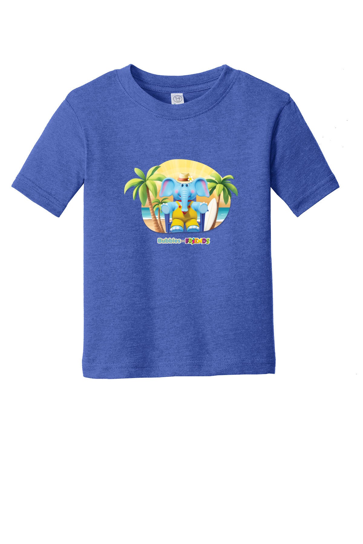 Bubbles & Friends Summer Beach Toddler T-Shirt