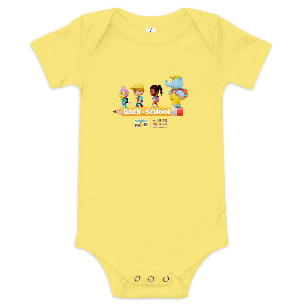 Bubbles & Friends BTS Pencil Walk Onesie
