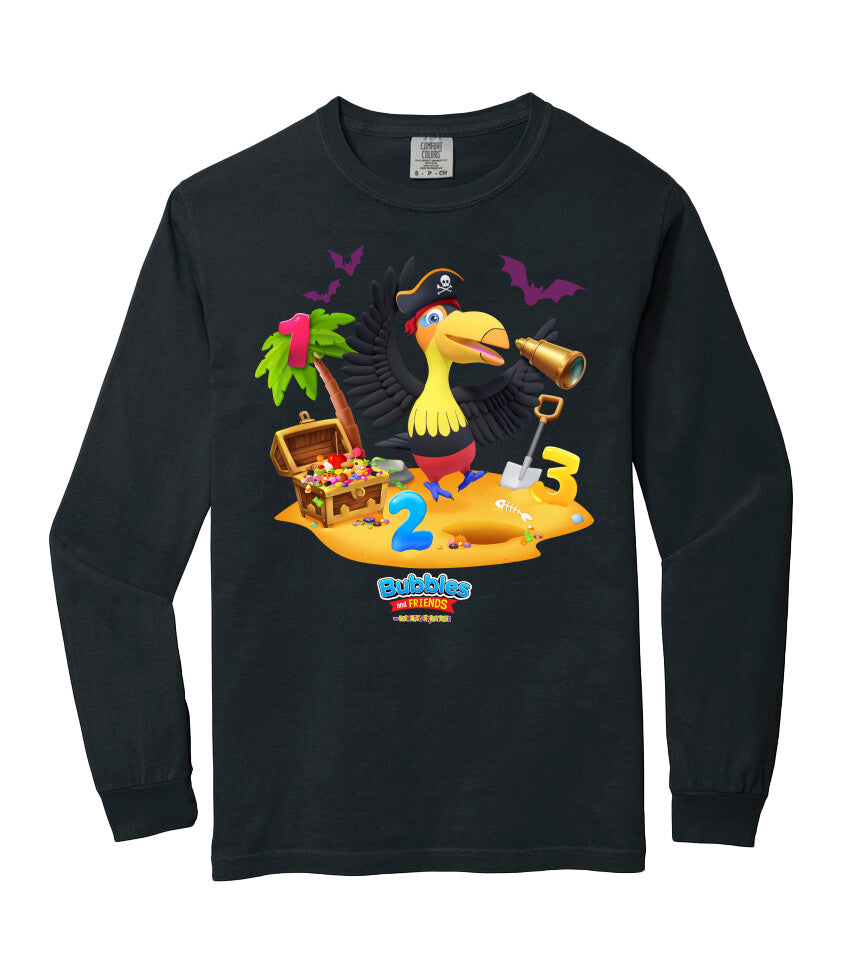 Bubbles & Friends Halloween Frames Long Sleeve Tee