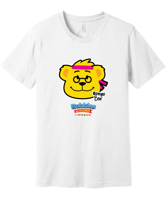 Bubbles & Friends- Friends from Happyville Bongo Bear Unisex Tee