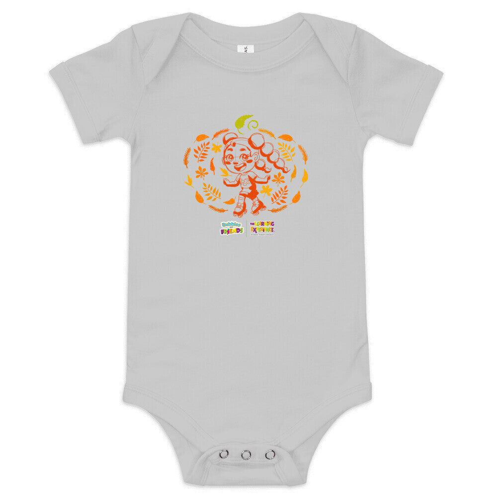 Bubbles & Friends Fall Collection with Izzi Onesie