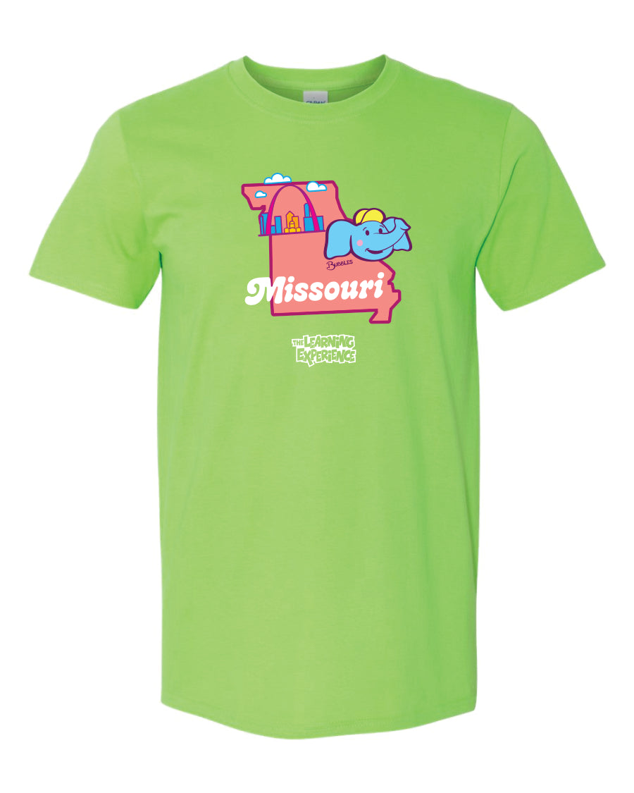 TLE Parade of Flags State T-Shirts Central Region