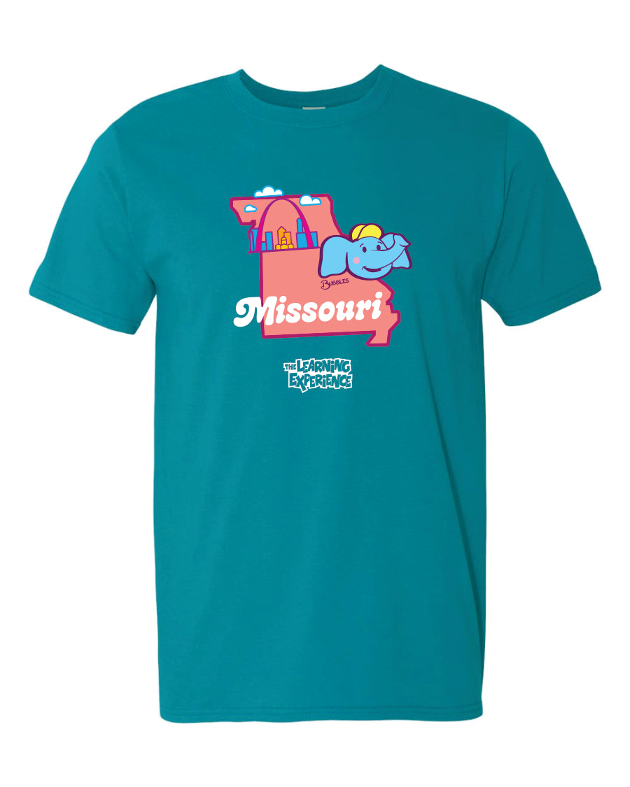 CUSTOM TLE Parade of Flags State T-Shirts