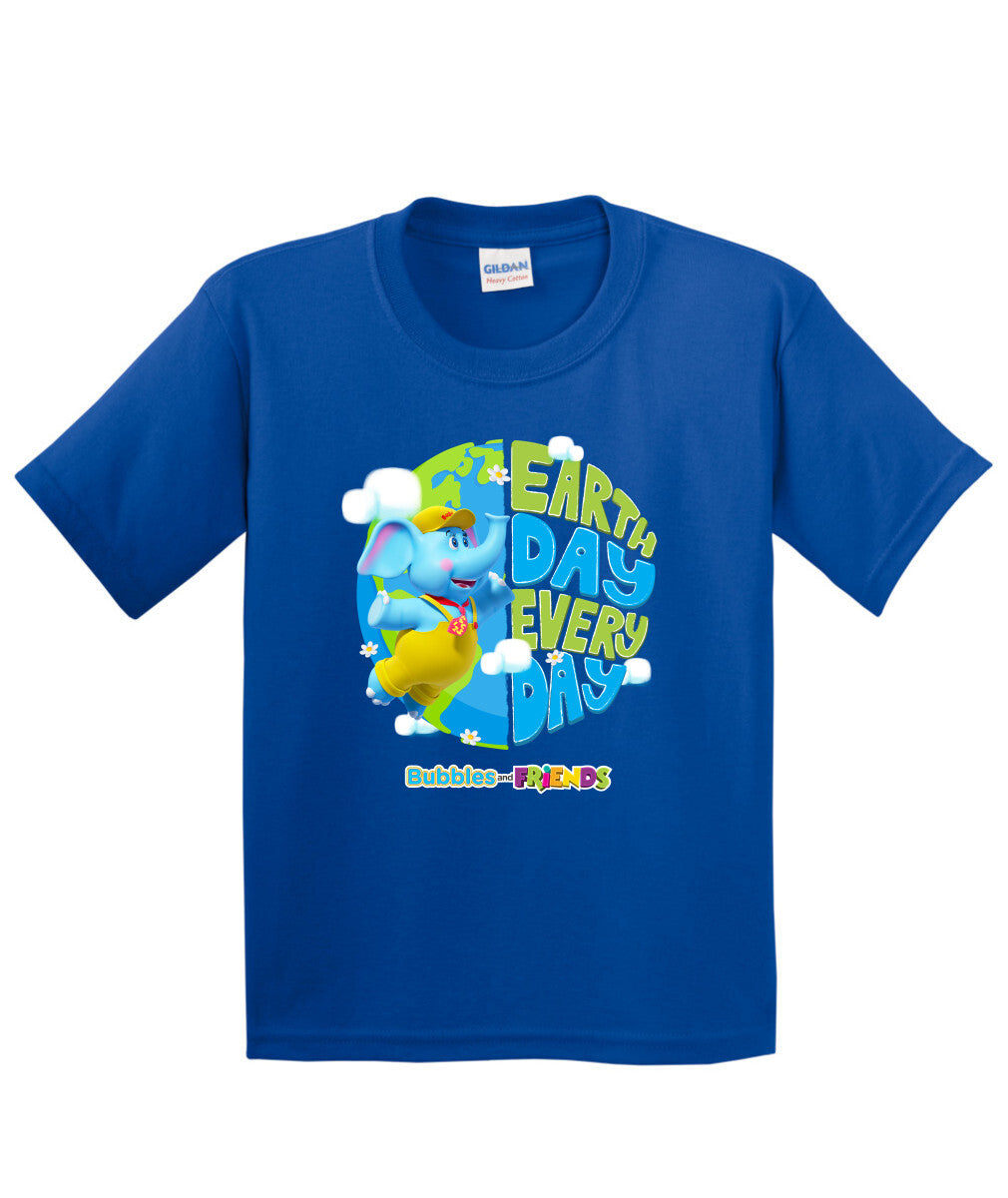 Bubbles & Friends Earth Day Everyday Children's Tee