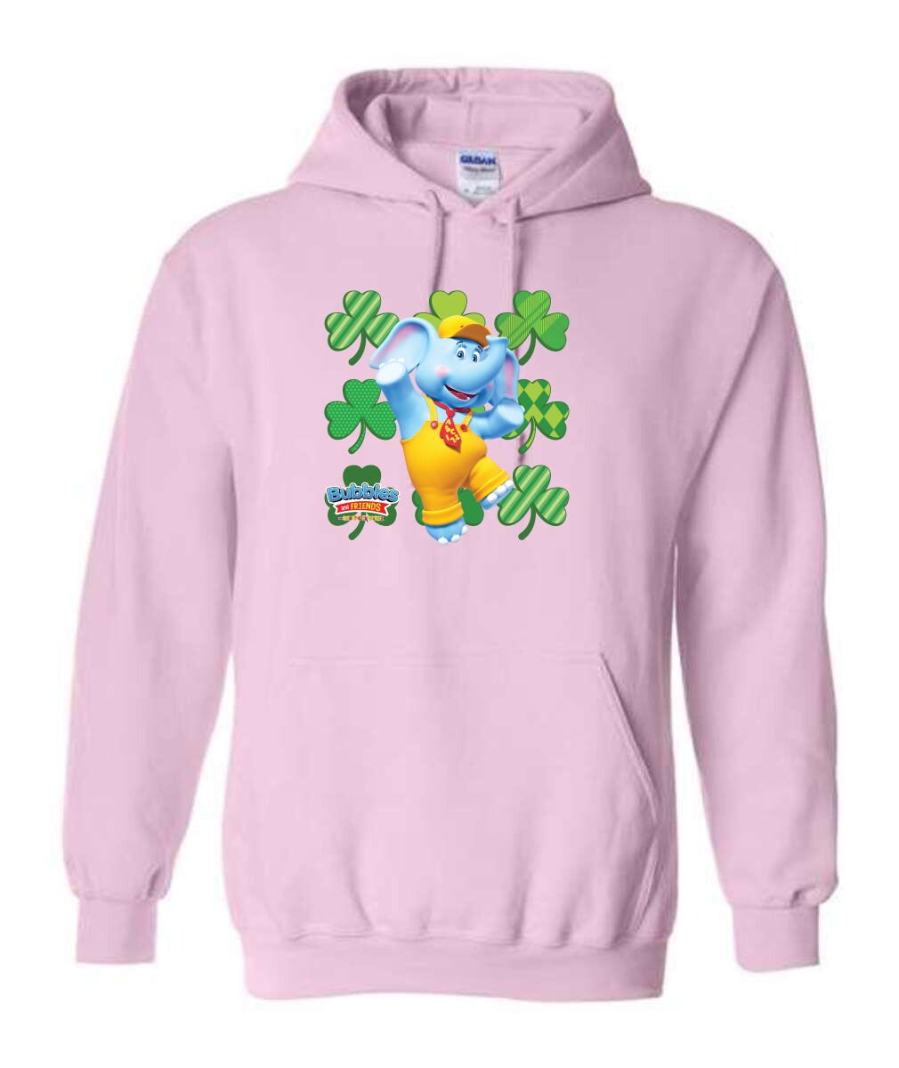 Bubbles & Friends St. Patrick's Day Bubbles Heavy Blend Hooded Sweatshirt