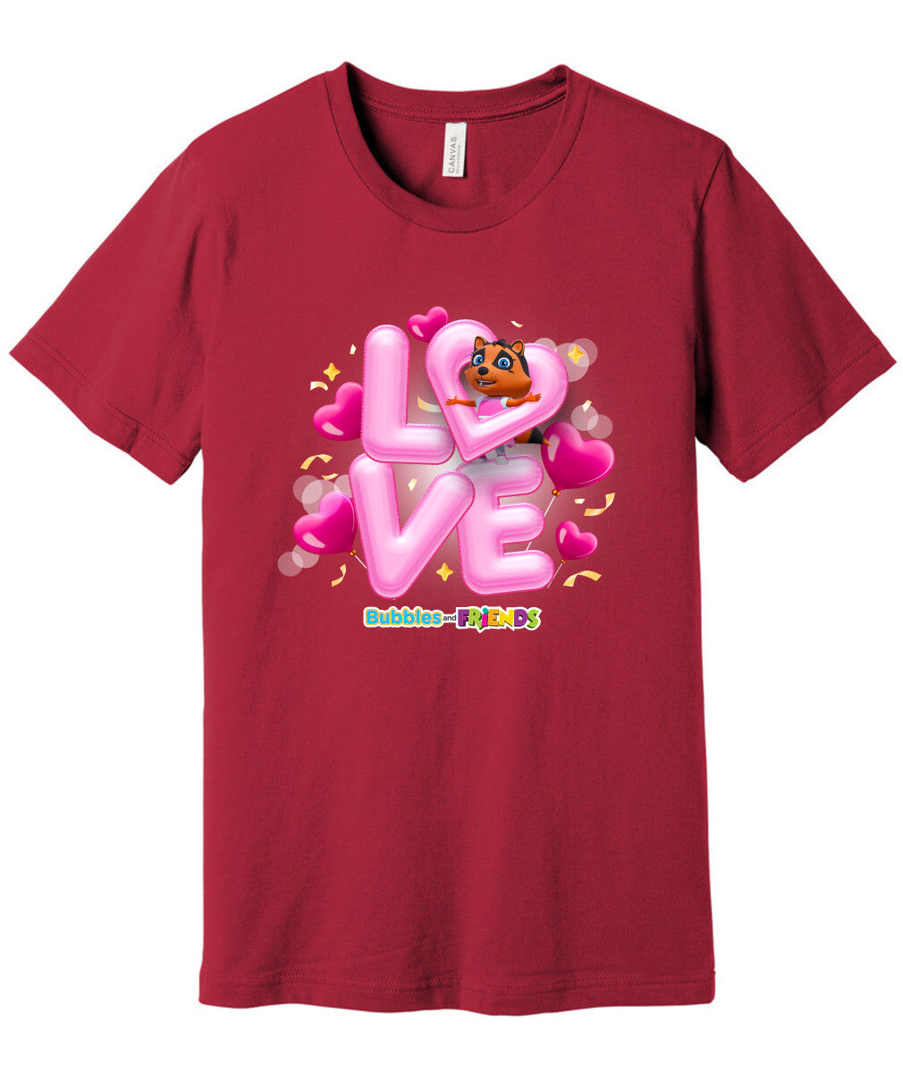 Bubbles & Friends Love Penny Unisex/Adult T-Shirt